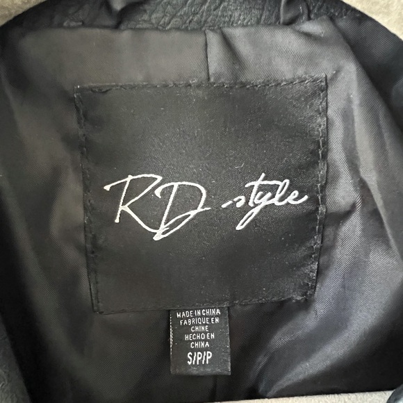 ✨NWOT✨ RD STYLE | Faux Leather Jacket - Picture 6 of 6